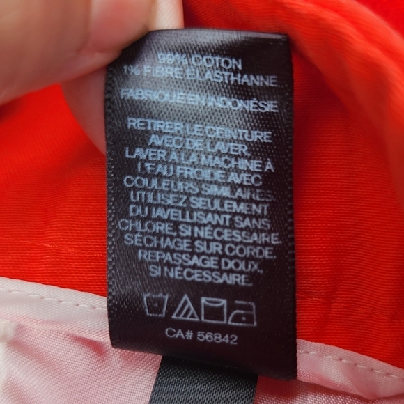 Express Flat Front Chino Shorts Women's Size 10 Casual Summer Slit Pockets - Picture 7 of 7